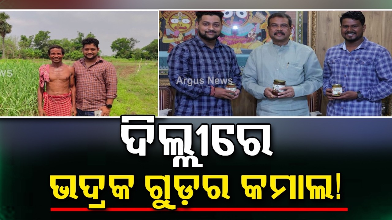 Bhadrak’s Jaggery Shines in Delhi:Dhamnagar Jaggery Becomes a Hit at BioFach India 2026 | Argus News