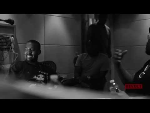 Puff Daddy & Kanye Connect In The Studio For 'All Day' Session BTS