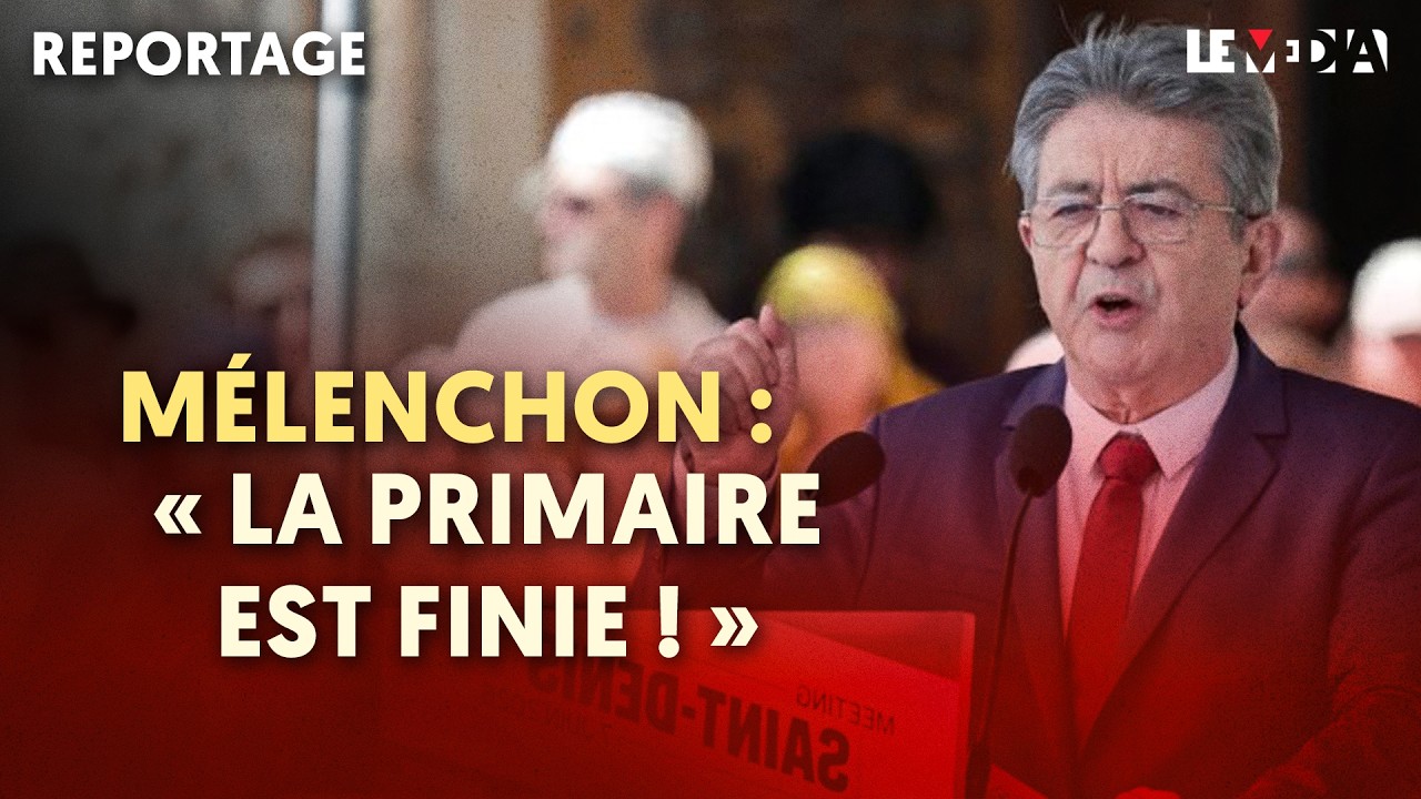 MEETING DE MÉLENCHON À SAINT-DENIS : UNE DÉMONSTRATION DE FORCE
