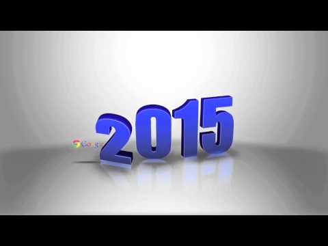 3D Happy New Years 2015 video animation promotion