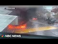 FBI investigating fiery vehicle explosion at U.S.-Canada border