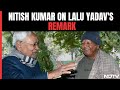 Bihar Politics I Nitish Kumar Responds To Lalu Yadavs Doors Open Remark