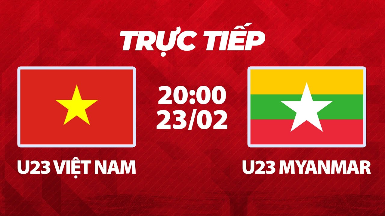 U23 VIỆT NAM - U23 MYANMAR | BÀN THẮNG VÀNG ĐƯA VIỆT NAM TỚI VCK U23 CHÂU Á