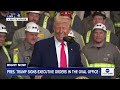 LIVE: Pres. Trump signs executive orders in the Oval Office  - 00:00 min - News - Video