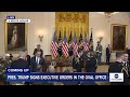 LIVE: Pres. Trump signs executive orders in the Oval Office