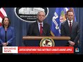 Garland announces lawsuit against Apple on alleged smartphone monopoly power  - 09:23 min - News - Video