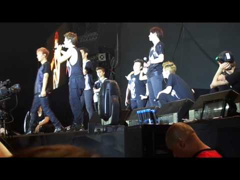 130427 SS5 PERU Super Junior sexy dance bullying Donghae style
