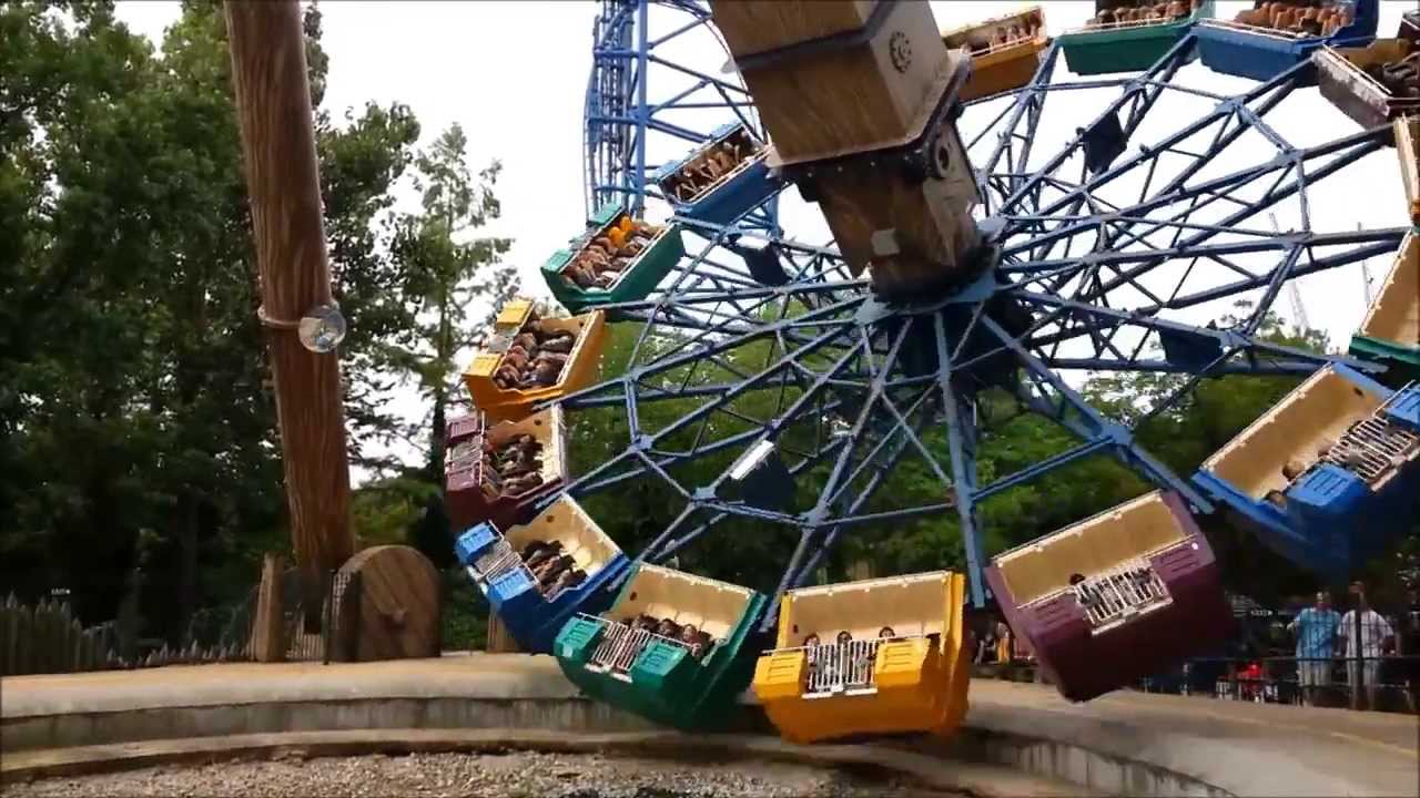 Xcalibur Six Flags St. Louis Off Ride 2013 HD 1080p - YouTube