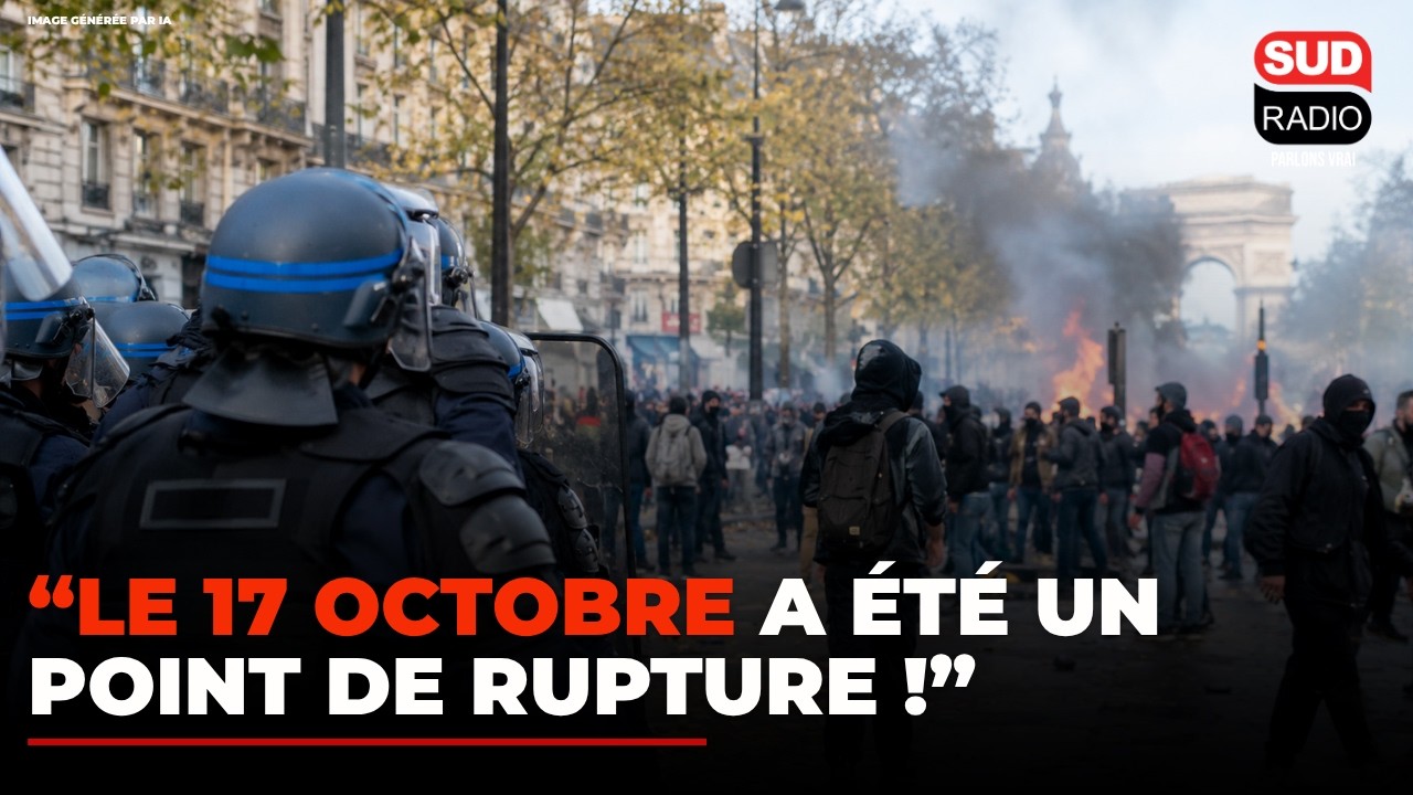 La police inquiète pour le 24 octobre : "Le 17 a été un point de rupture, on n'avait jamais vu ça !"