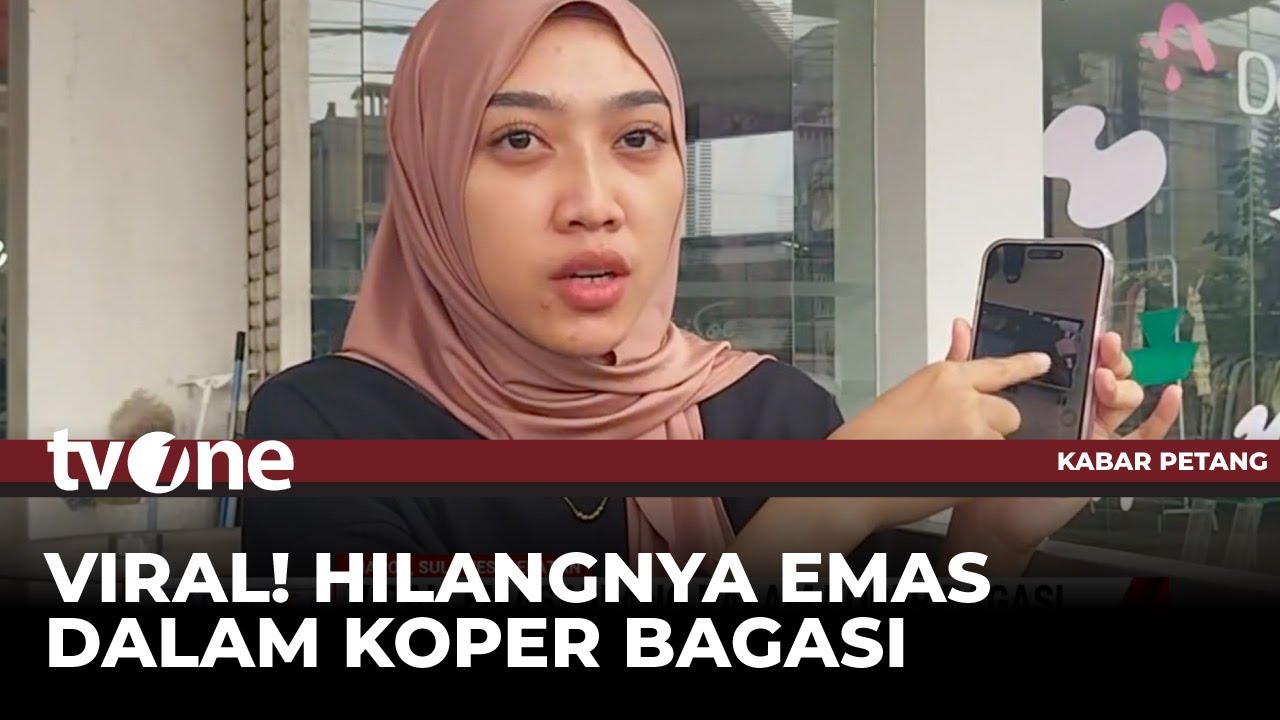 Viral, Penumpang Pesawat Kaget Emas di Dalam Koper Bagasi Hilang | Kabar Petang tvOne