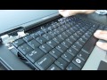 How to remove / replace a Dell D520 laptop keyboard.