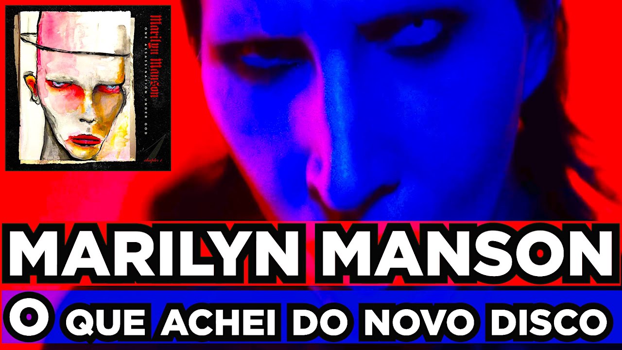 MARILYN MANSON ⭐️ O NOVO DISCO ⭐️ ARREPIÔMETRO ⭐️