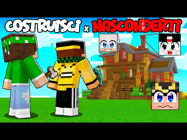 COSTRUISCI PER NASCONDERTI SU MINECRAFT [Nascondino]