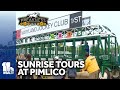 Sunrise Tours shows off history as time ticks down for Pimlico