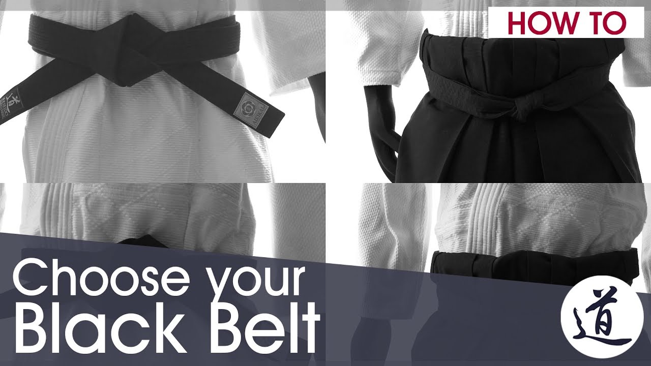 'Japanese Silk' Black Belt (with gift box) Youtube Presentation