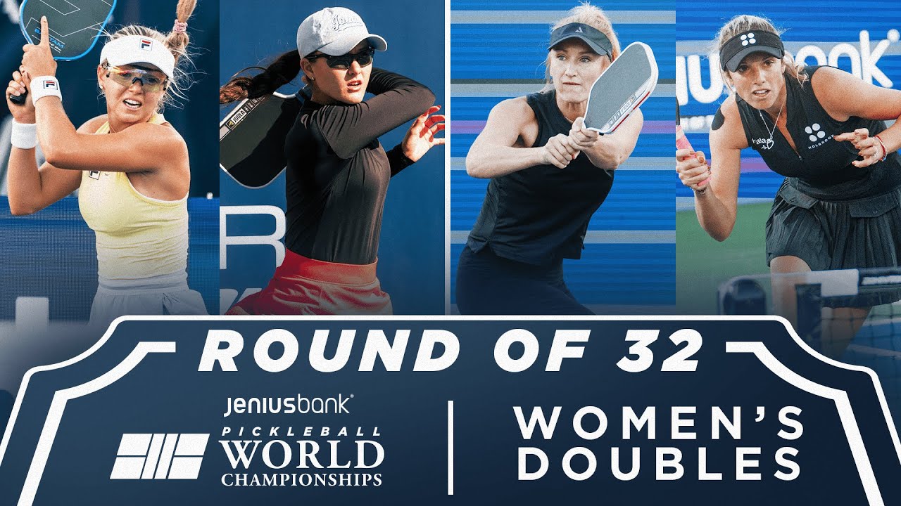 Waters/Bright v Radzikowska/Emmrich at the Jenius Bank Pickleball World Championships