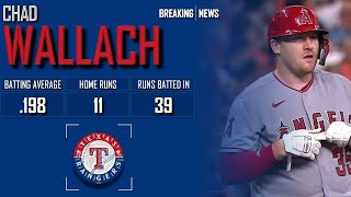 𝐁𝐑𝐄𝐀𝐊𝐈𝐍𝐆 𝐍𝐄𝐖𝐒: Texas Rangers Sign Veteran Catcher Chad Wallach | 2024 MLB Offseason