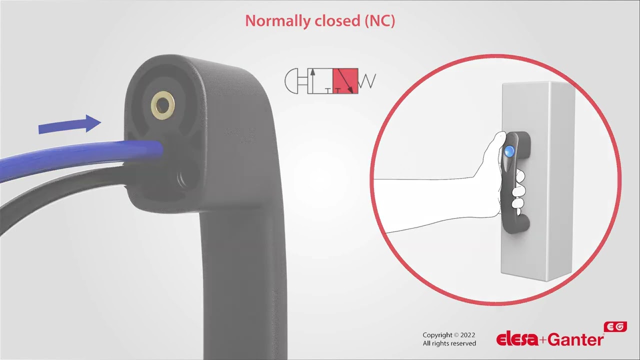 EBR-PN Mâner cu valvă pneumatică video