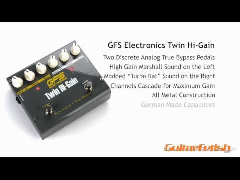 GFS Electronics: Twin Hi-Gain Footpedal