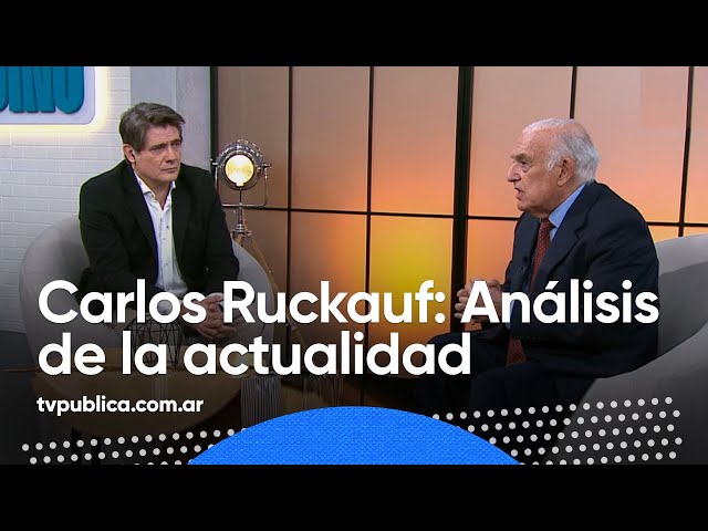 Carlos Ruckauf: "Karina, la arquitecta de La Libertad Avanza" - Las Mañanas con Andino