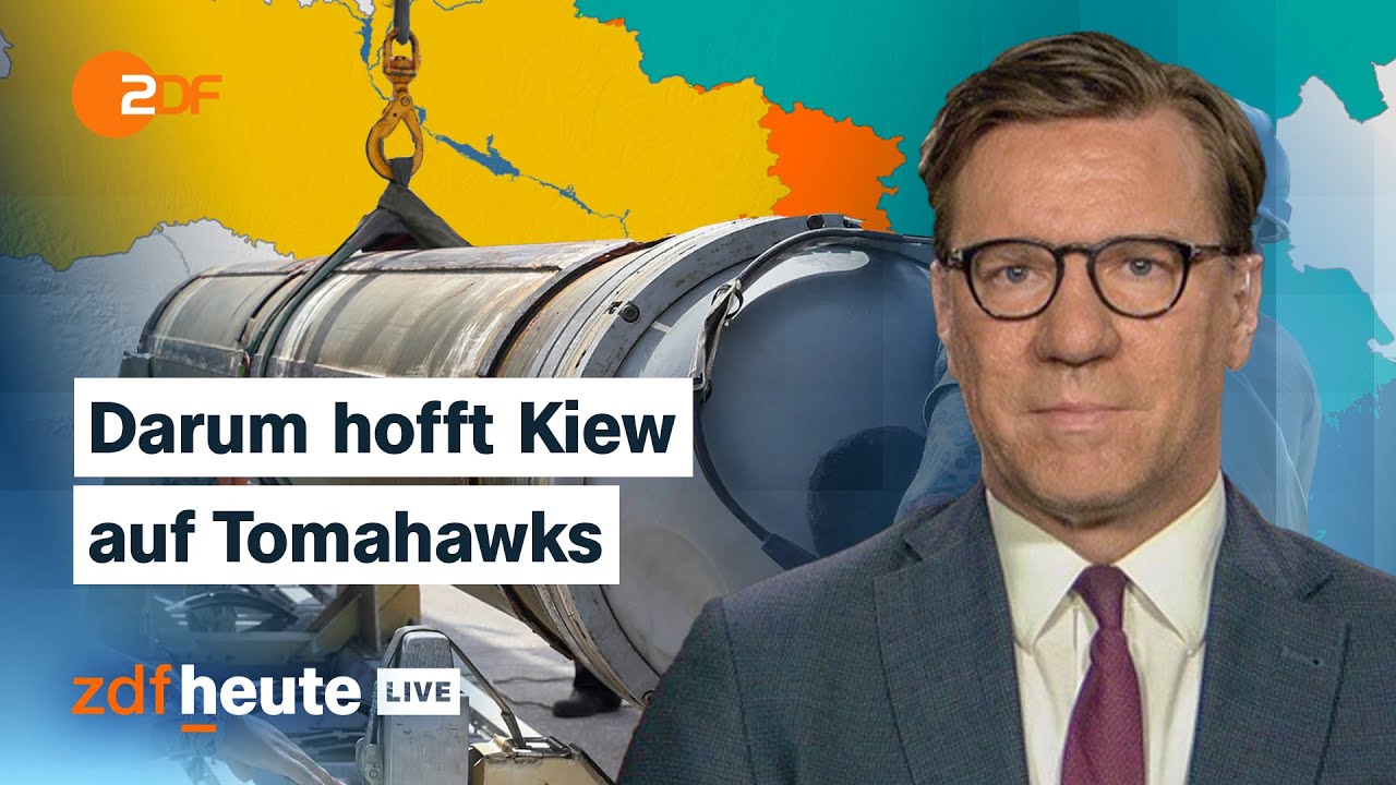 Tomahawks von Trump: Wie sie den Krieg verändern könnten | ZDFheute live