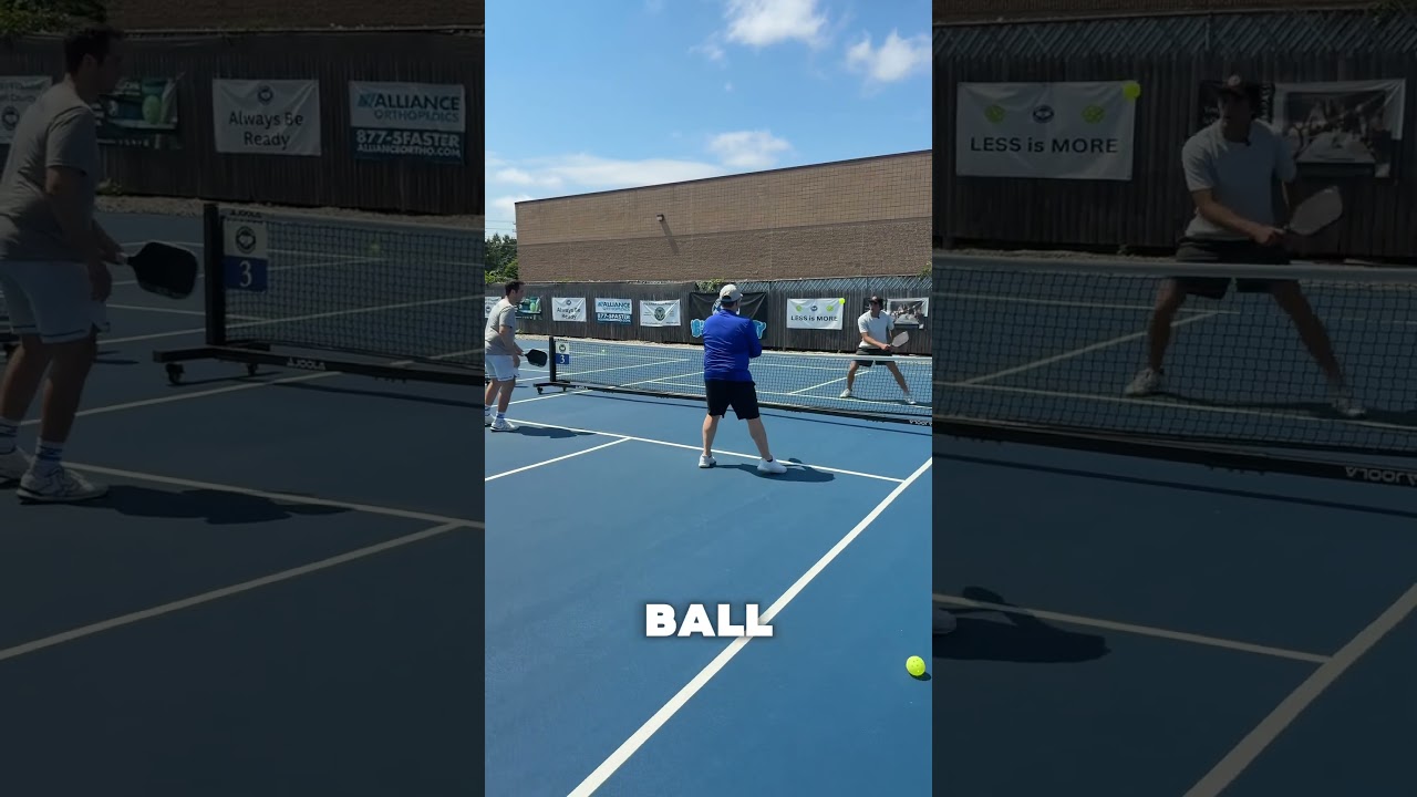 Here are the KEYS to taking dinks out of the air 🔑 #shorts #pickleball