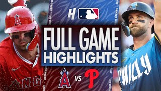 Los Angeles Angels vs Philadelphia Phillies - FULL GAME HIGHLIGHTS  | July 18, 2025 MLB Season
