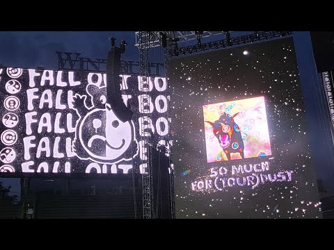 ☻ So Much (For) Tour Dust ☹ | 🤍Fall Out Boy Live at Wrigley Field 🖤 |  ✰ 06/21/2023 ✰