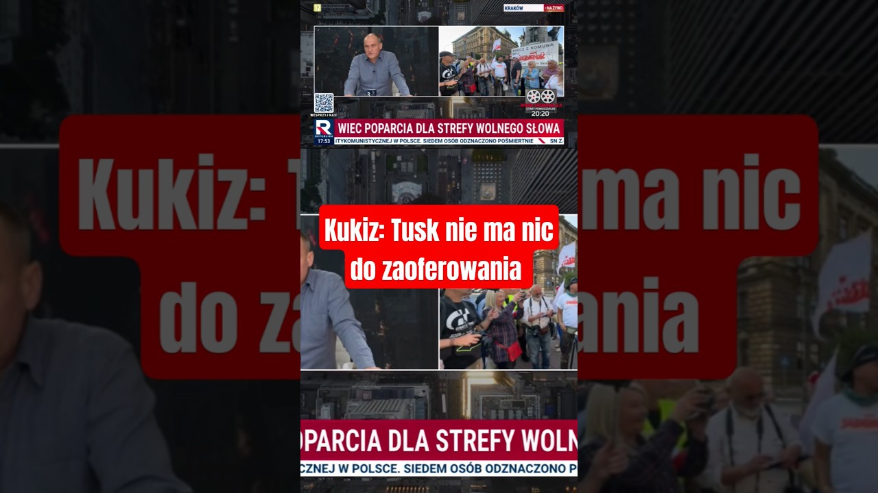 Kukiz: Donald Tusk nie ma nic do zaoferowania
