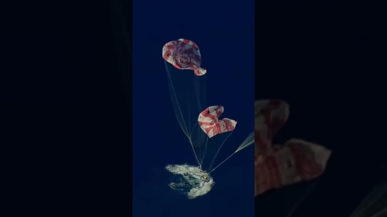 Artemis II begins splashes down safely