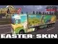 JNR-SNR Easter Skin for DAF Euro 6 + Trailer