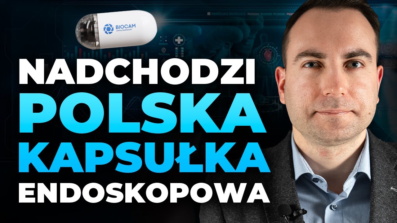 Pierwsza kapsułka endoskopowa do badań zdalnych l Maciej Wysocki