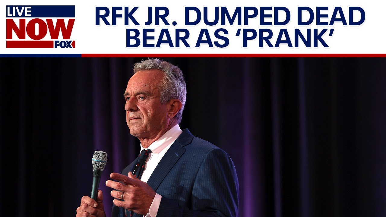 RFK Jr. admits to dumping dead bear cub in New York | LiveNOW from FOX