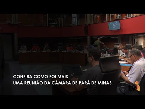 Vídeo: Vereadores pará-minenses se reúnem para mais uma sessão na Câmara