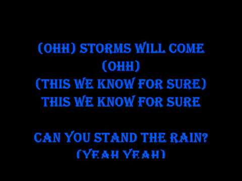 New Edition Can You Stand The Rain Lyrics