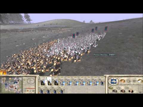Rome Total War Online Battle #2039: eight Player Free-For-All (live-commentary)