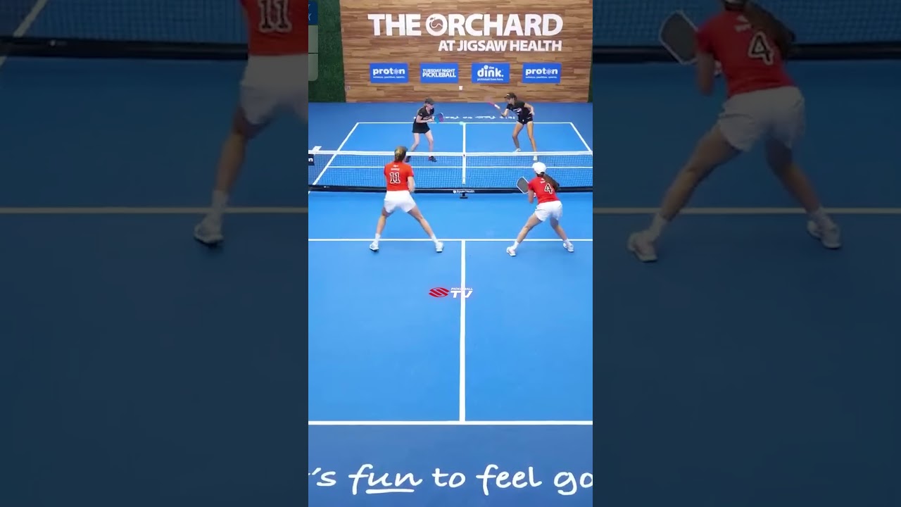 Jessica with a LETHAL forehand counter ⚡️#pickleball #pickleballislife #pickleballhighlights