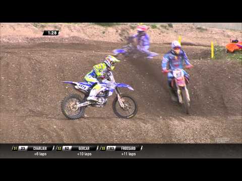 Jeremy Van Horebeek crash MXGP of Trentino 2015 - motocross 