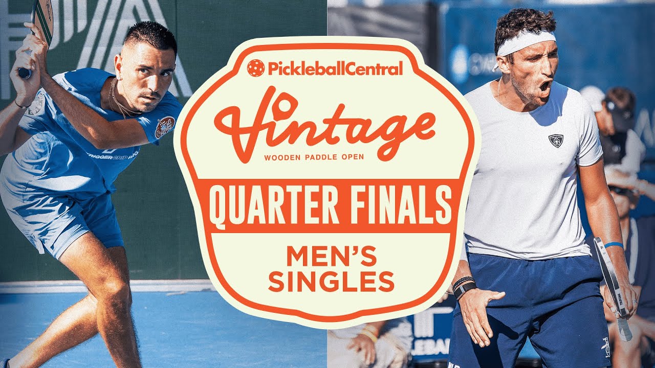 Gabriel Joseph v Jay Devilliers at the Pickleball Central Sacramento Vintage Open