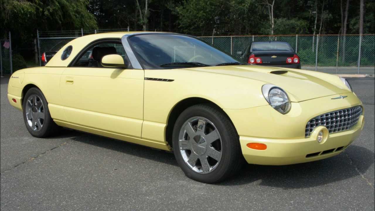 2002 Yellow ford thunderbird for sale #10