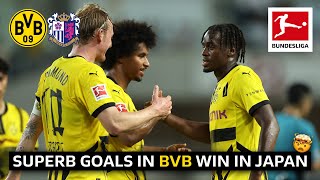 Adeyemi and Bynoe-Gittens with screamers! | BVB vs Cerezo Osaka Highlights