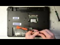 HP 6735s laptop disassembly, take apart, teardown tutorial