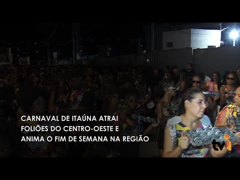 Vídeo: Carnaval de Itaúna atrai foliões do Centro-Oeste e anima o fim de semana na região