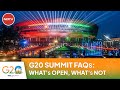 G20 Summit FAQs: Will Buses Run? Will Markets Stay Open?