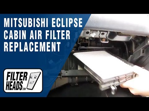 MITSUBISHI Eclipse (3G) - Cabin Air Filter Replacement