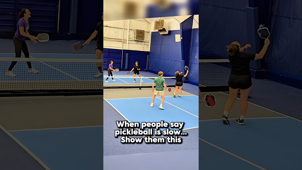 Pickleball Gets Fast