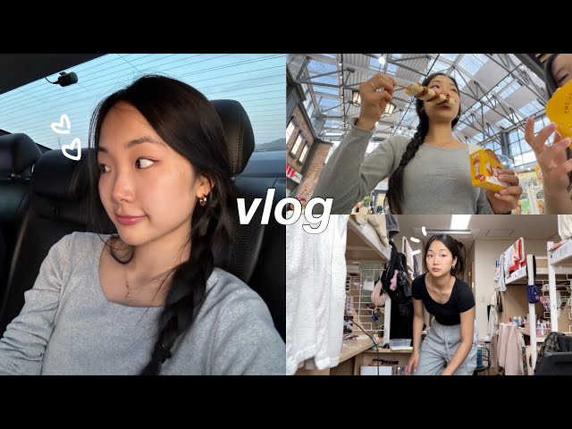 📓korea uni vlog: recarregando energias no interior com família, study with me, night life na facul!