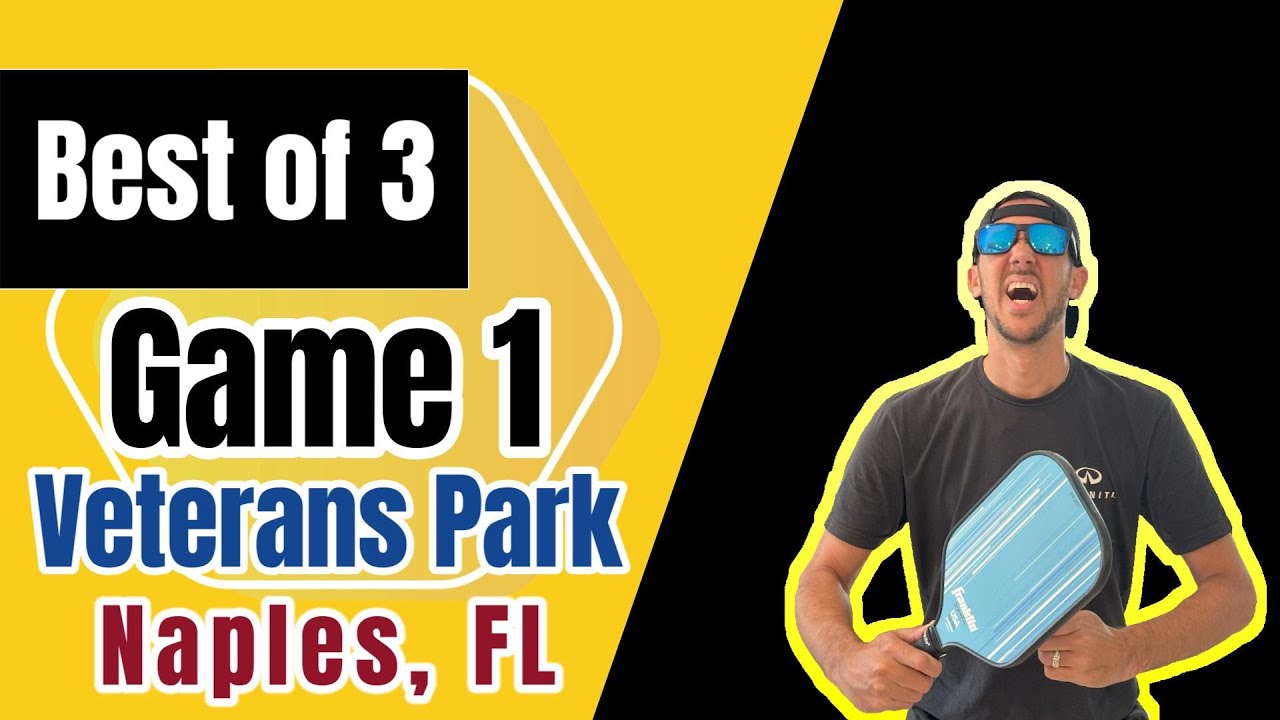 Pickleball Veterans Park Naples Florida Best of 3 3.5+