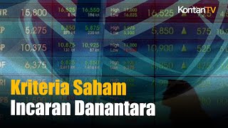 Danantara Beberkan Kriteria Saham Incarannya di BEI