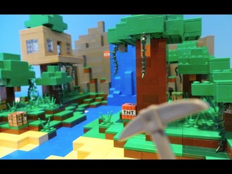 LEGO Minecraft Jungle - Xem Video Clip HOT Nhất 2017